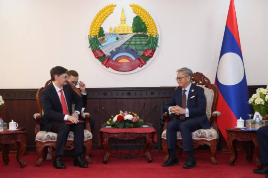 Minister of Foreign Affairs Receives Courtesy Calls from Ambassadors of Friendly Nations